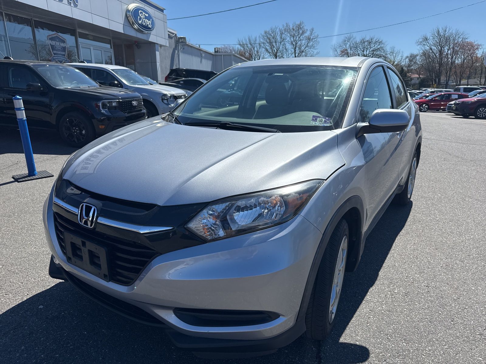 Certified 2018 Honda HR-V LX with VIN 3CZRU6H30JG702808 for sale in Robbinsville Township, NJ