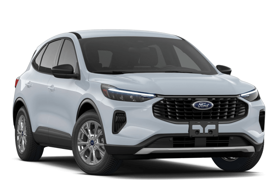 2026 Ford Escape® Active™ in Space Silver Metallic in three quarter angle.