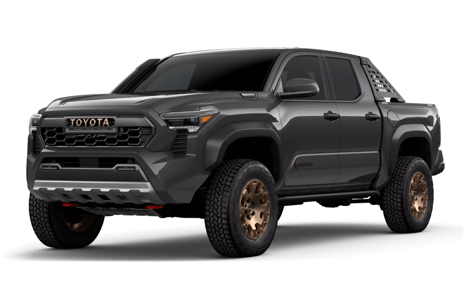 2026 Toyota Tacoma Trailhunter in Underground in three-quarter angle.