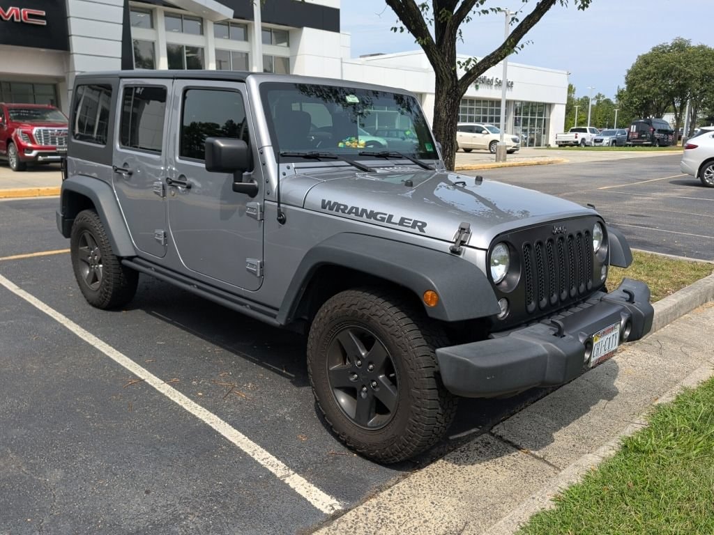 Used 2016 Jeep Wrangler Unlimited Black Bear