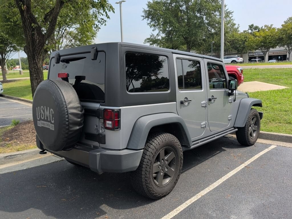 Used 2016 Jeep Wrangler Unlimited Black Bear