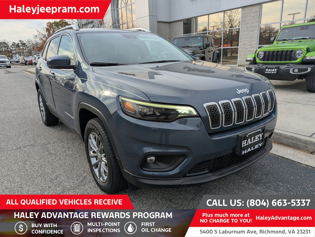 Used 2021 Jeep Cherokee Latitude Lux SUV