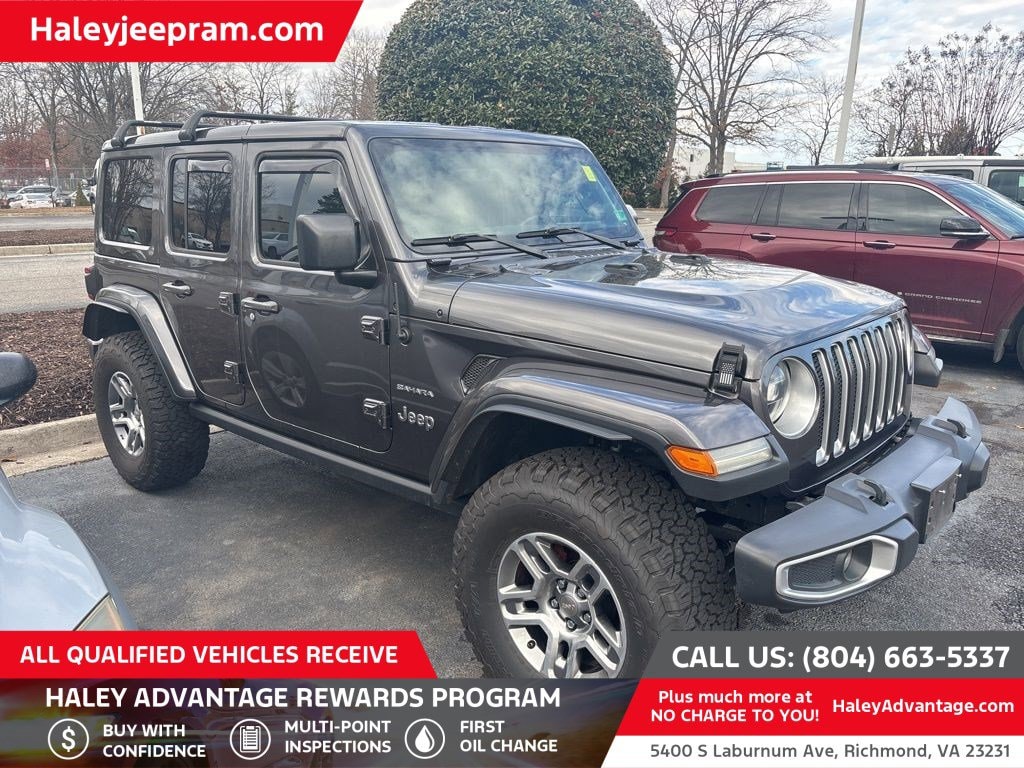 Used 2018 Jeep Wrangler Unlimited Sahara 4x4 SUV