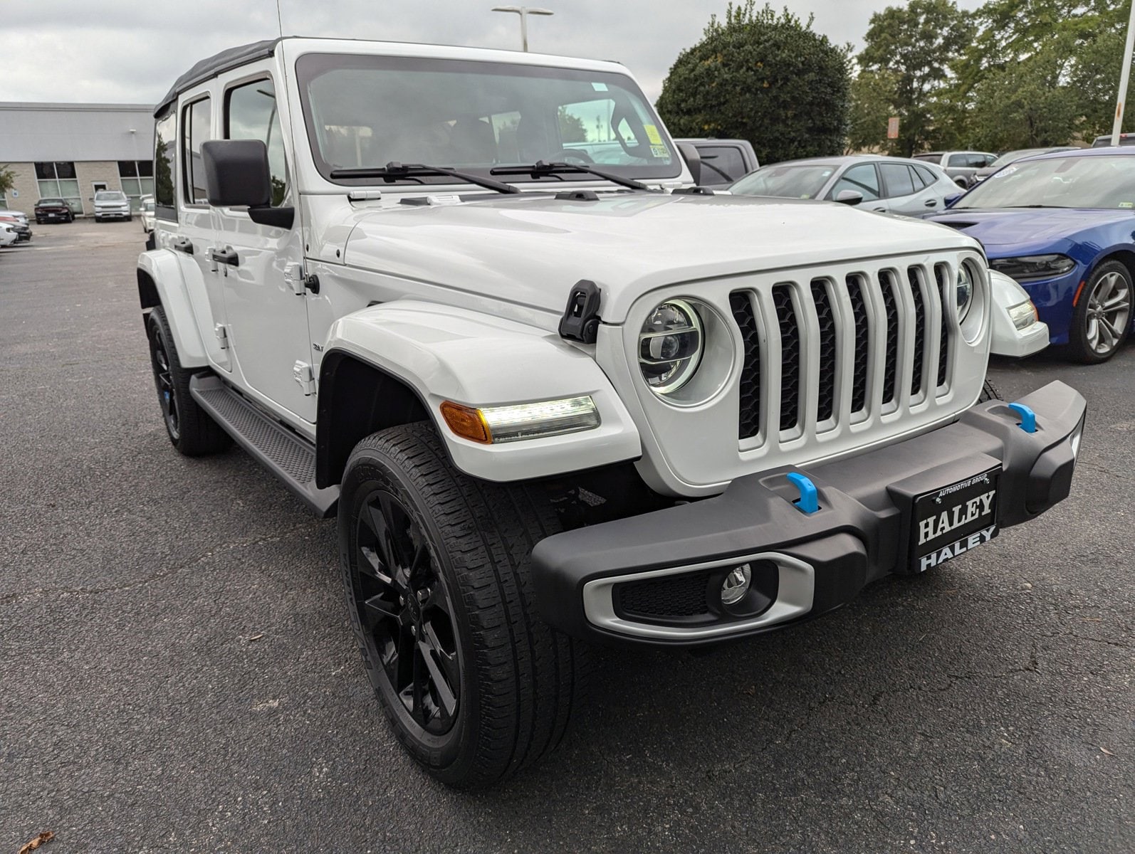 Used 2022 Jeep Wrangler Unlimited Sahara 4XE with VIN 1C4JJXP61NW277331 for sale in Richmond, VA