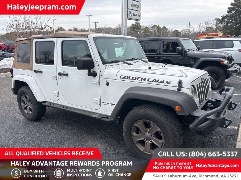Used 2018 Jeep Wrangler JK Unlimited Sport 4x4 SUV