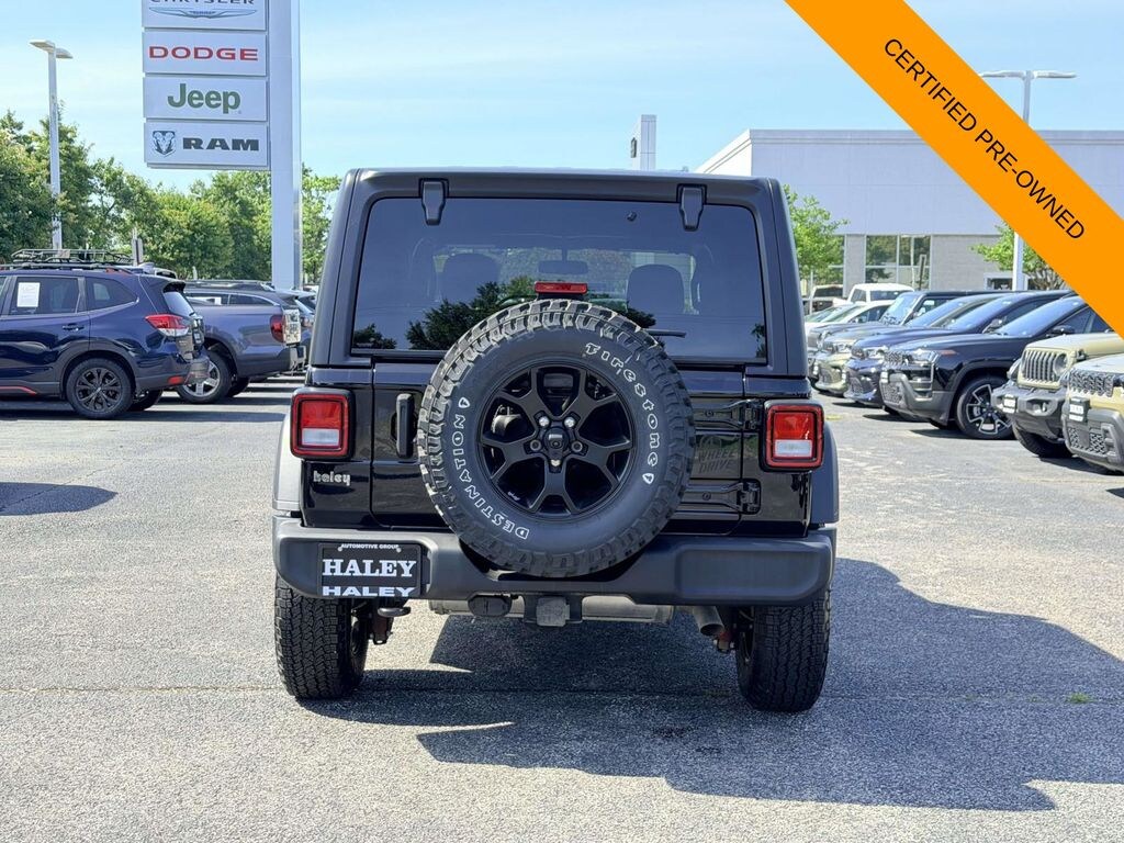 Certified 2022 Jeep Wrangler Unlimited Sport SUV
