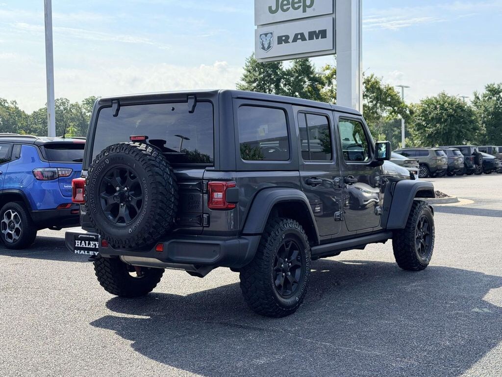 Certified 2021 Jeep Wrangler Unlimited Sport SUV