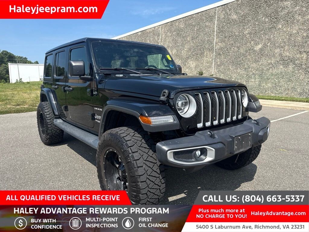 Used 2020 Jeep Wrangler Unlimited Sahara SUV