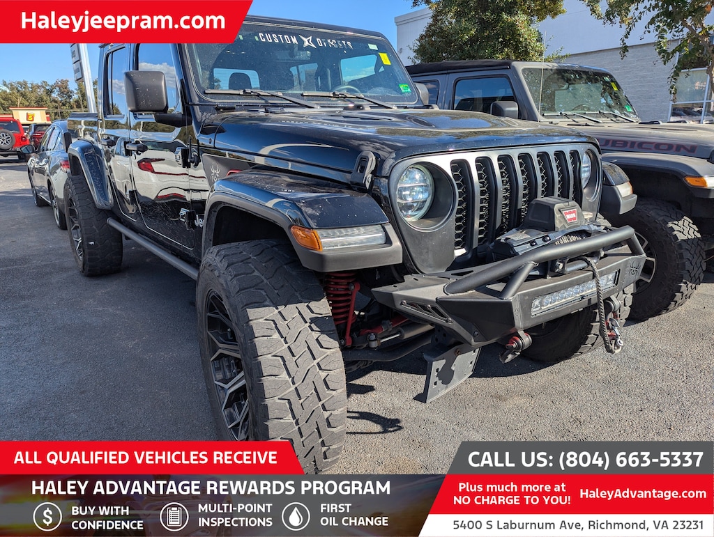 Used 2021 Jeep Gladiator Overland Truck Crew Cab