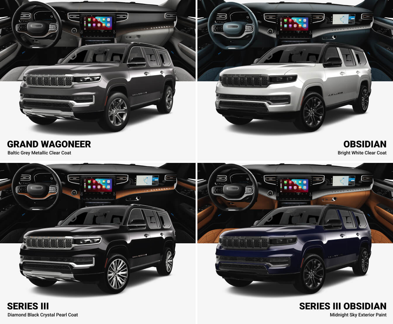 2025 Jeep Grand Wagoneer Trim Levels, Configurations & Packages