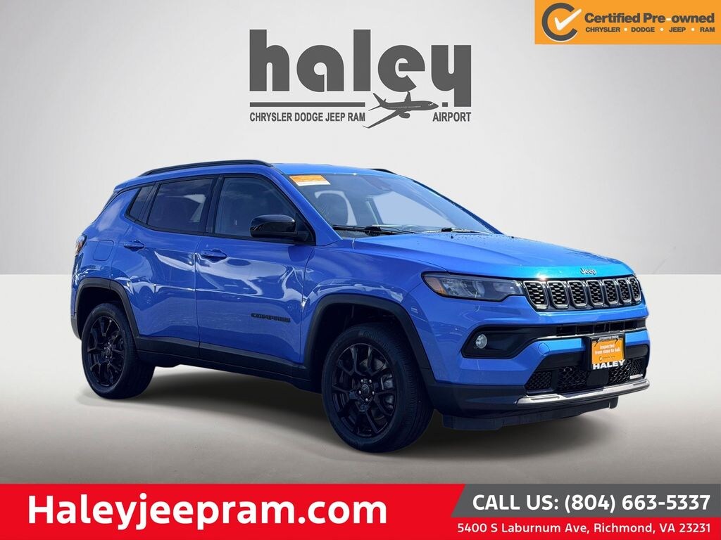 Certified 2025 Jeep Compass Latitude SUV