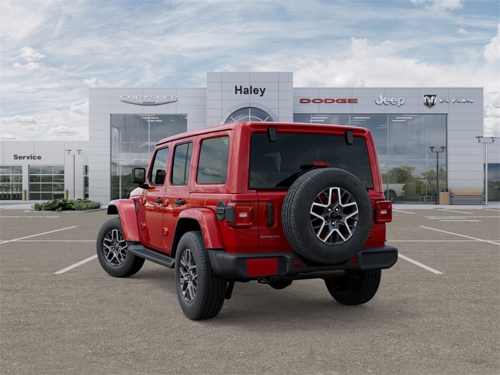New 2025 Jeep Wrangler 4-DOOR SAHARA Sport Utility