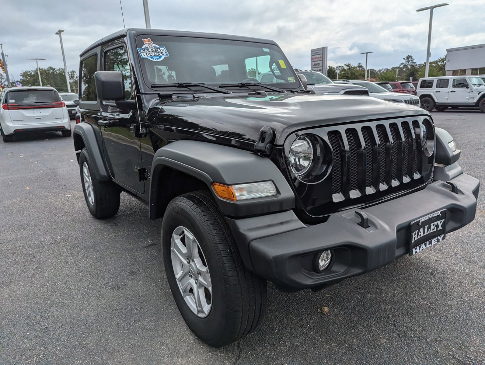 Used 2022 Jeep Wrangler Sport S with VIN 1C4GJXAG8NW176170 for sale in Richmond, VA