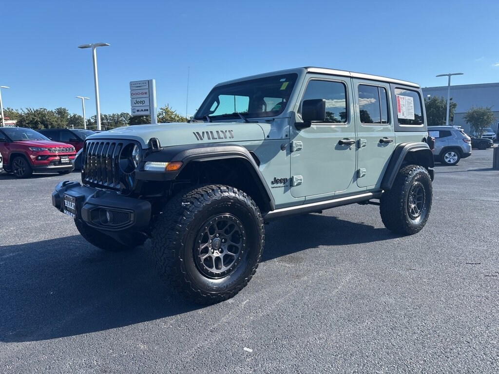 Used 2023 Jeep Wrangler Willys Willys 4x4