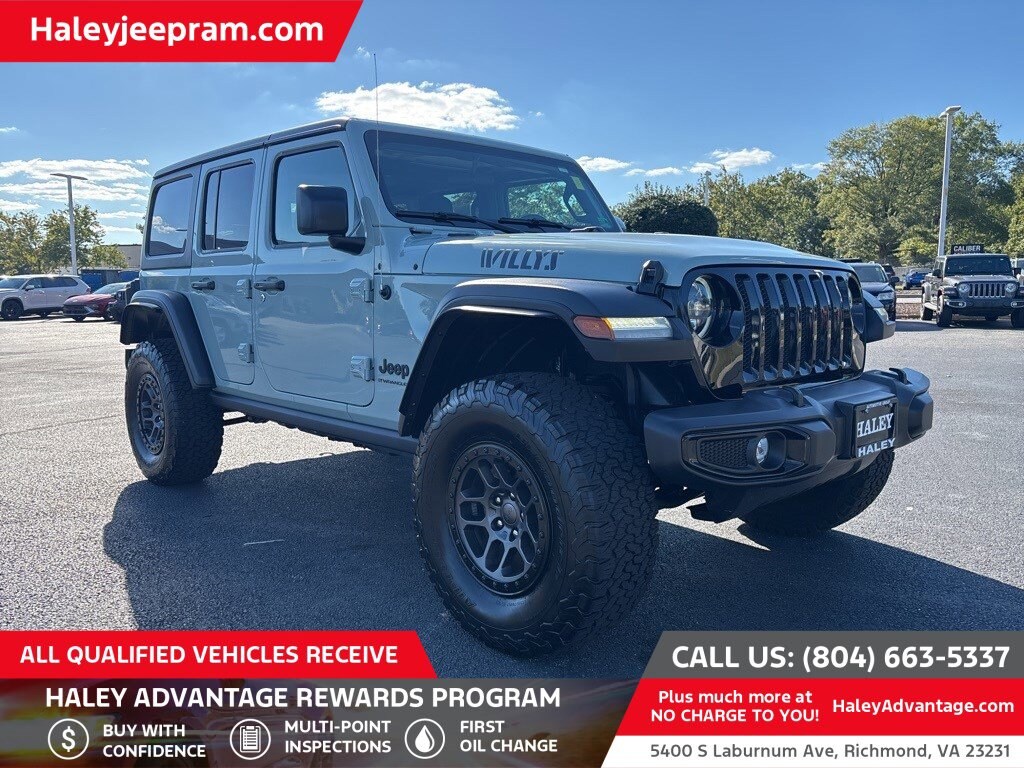 Used 2023 Jeep Wrangler Willys Willys 4x4