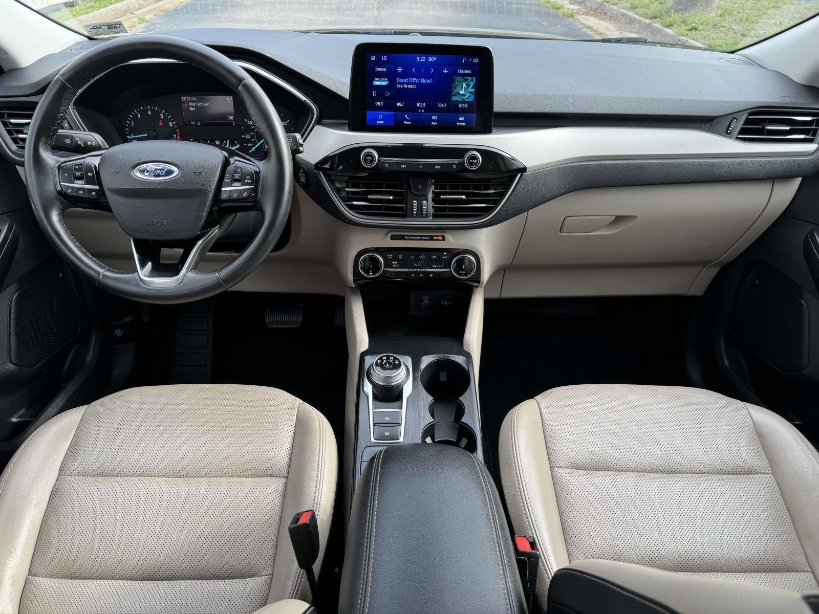 Used 2022 Ford Escape SEL with VIN 1FMCU0H67NUA49203 for sale in North Chesterfield, VA