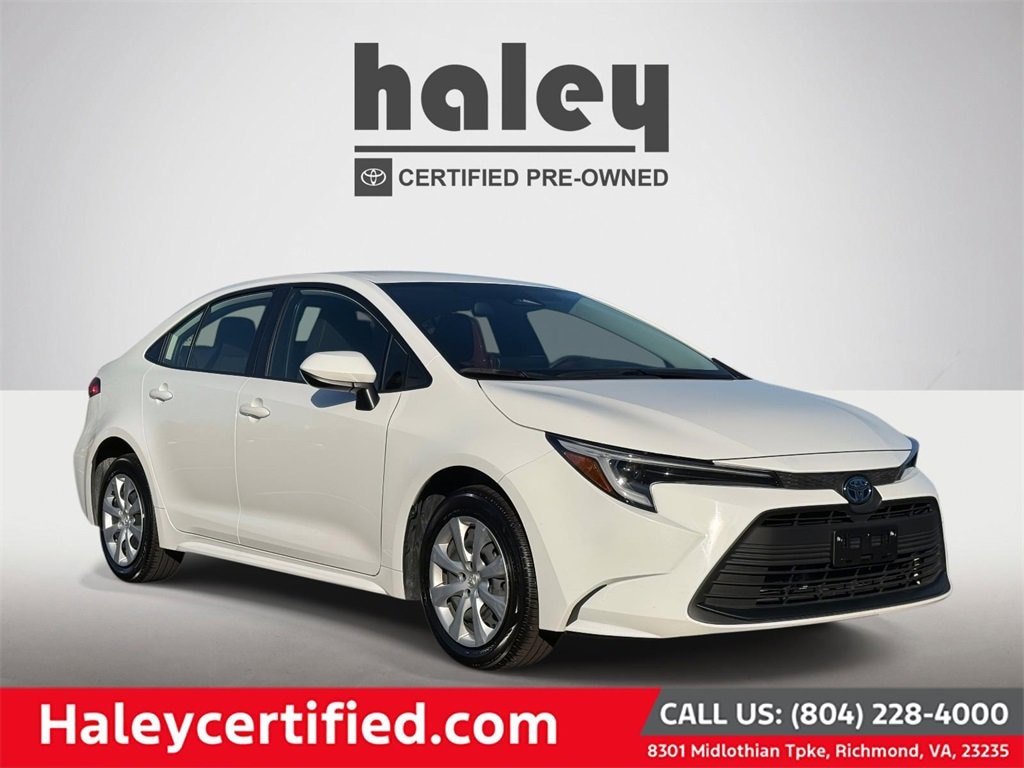 Used 2025 Toyota Corolla Hybrid LE Sedan