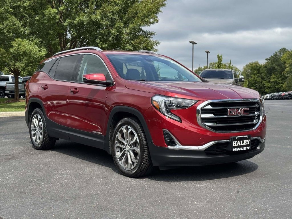 Used 2021 GMC Terrain SLT with VIN 3GKALPEVXML339208 for sale in Midlothian, VA