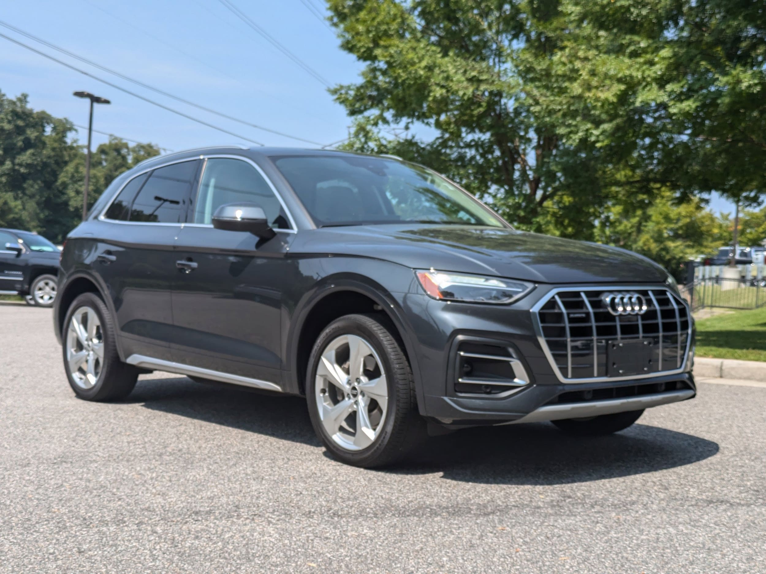 Used 2021 Audi Q5 Premium Plus with VIN WA1BAAFY8M2068804 for sale in Midlothian, VA