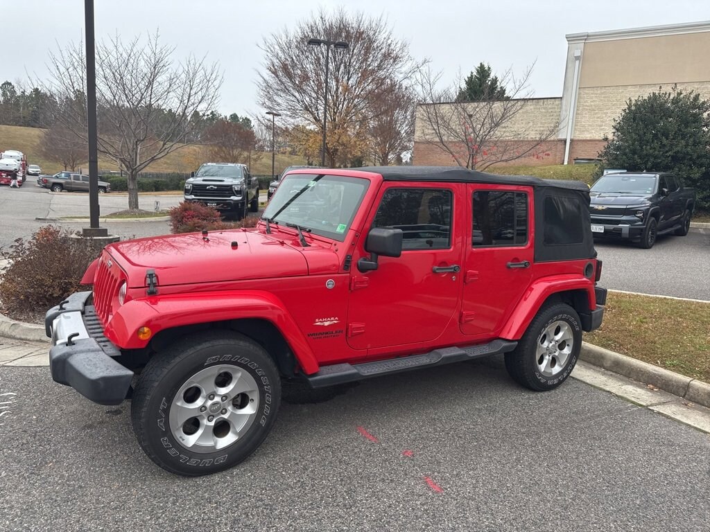 Used 2015 Jeep Wrangler Unlimited Sahara