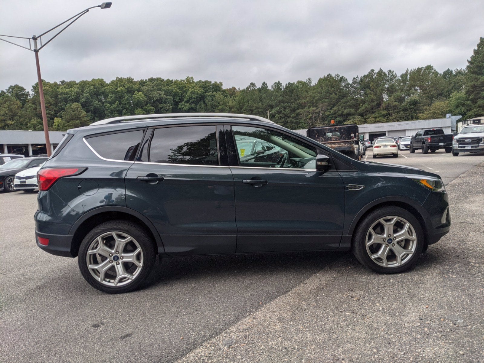 Used 2019 Ford Escape Titanium with VIN 1FMCU0J9XKUA91333 for sale in Farmville, VA