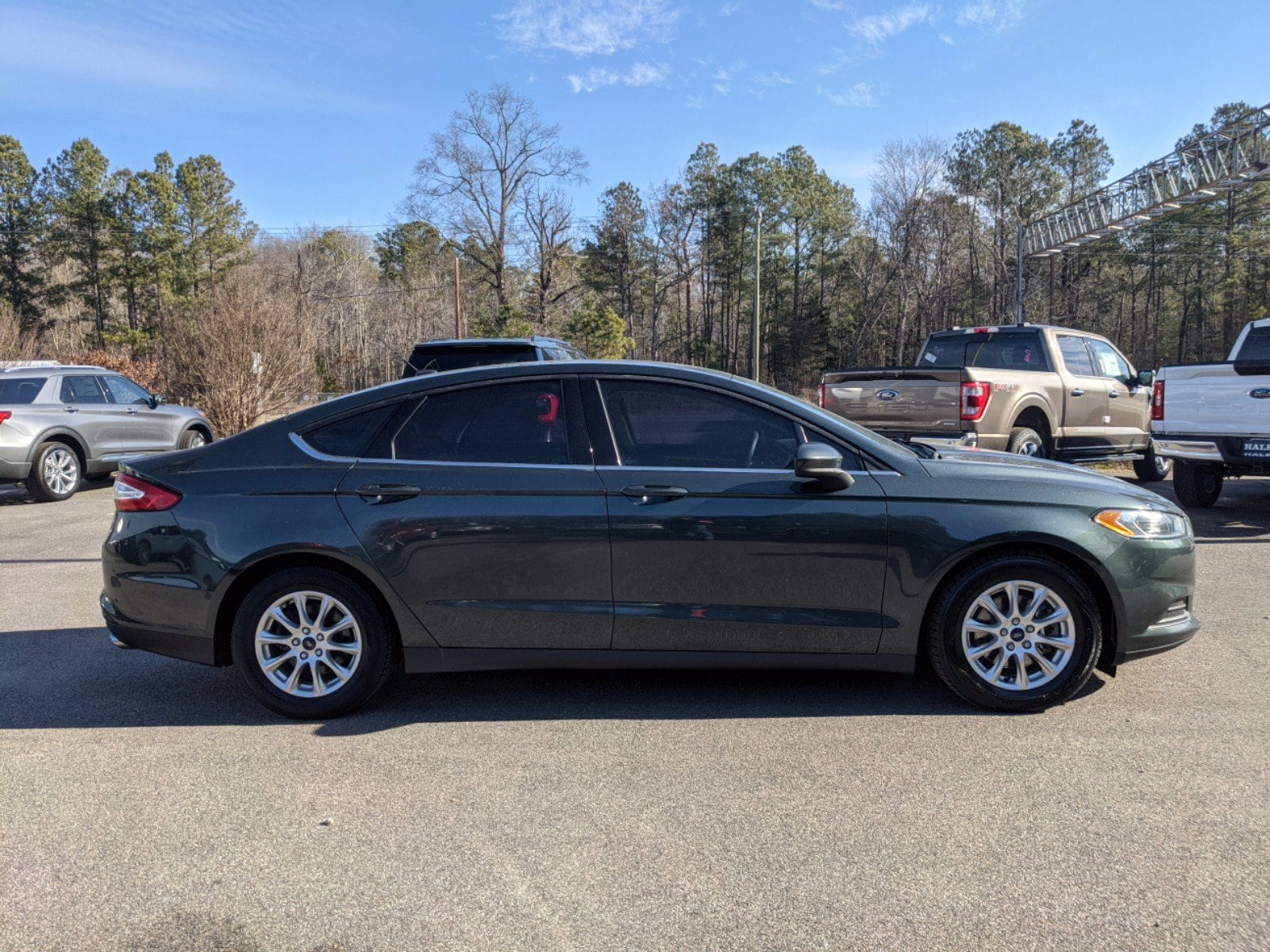 Used 2015 Ford Fusion S with VIN 3FA6P0G76FR215938 for sale in Farmville, VA
