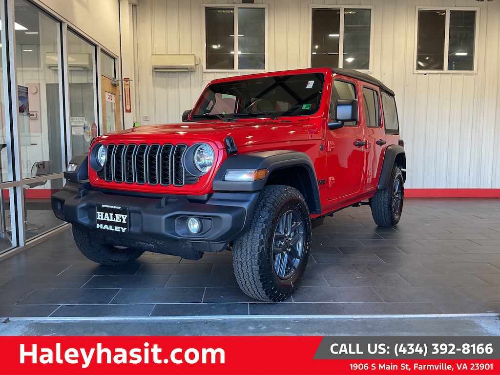 New 2026 Jeep Wrangler 4-DOOR SPORT S Sport Utility