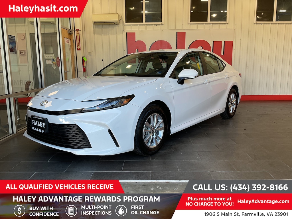 Used 2025 Toyota Camry LE Sedan