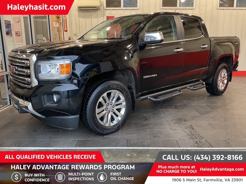 Used 2016 GMC Canyon 4WD SLT Truck Crew Cab