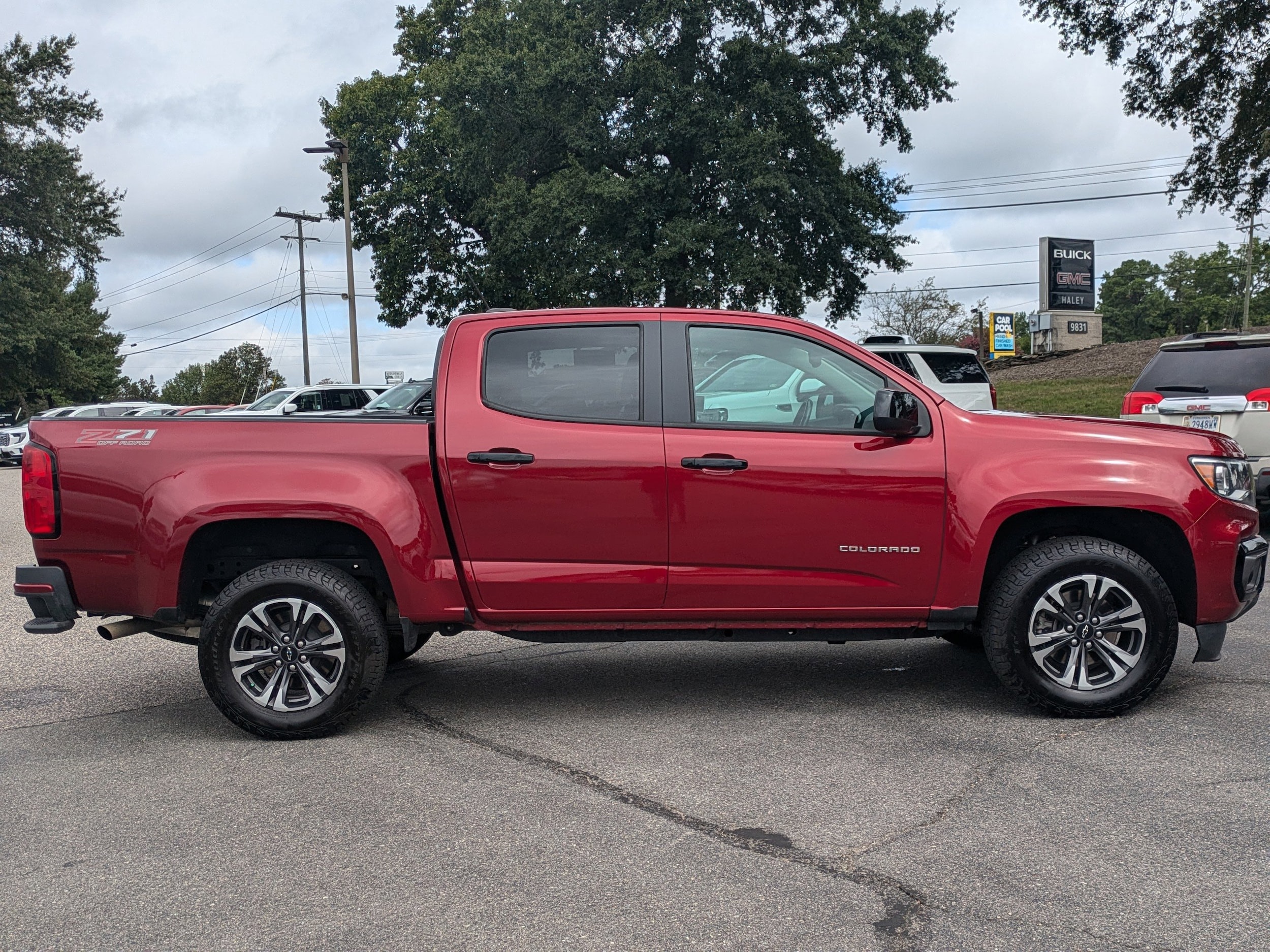 Certified 2021 Chevrolet Colorado Z71 with VIN 1GCGTDEN4M1109269 for sale in Richmond, VA