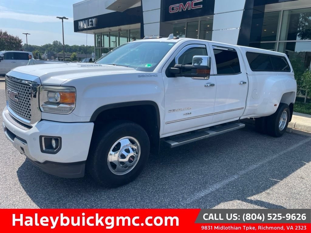 Used 2015 GMC Sierra 3500 HD Denali Truck Crew Cab