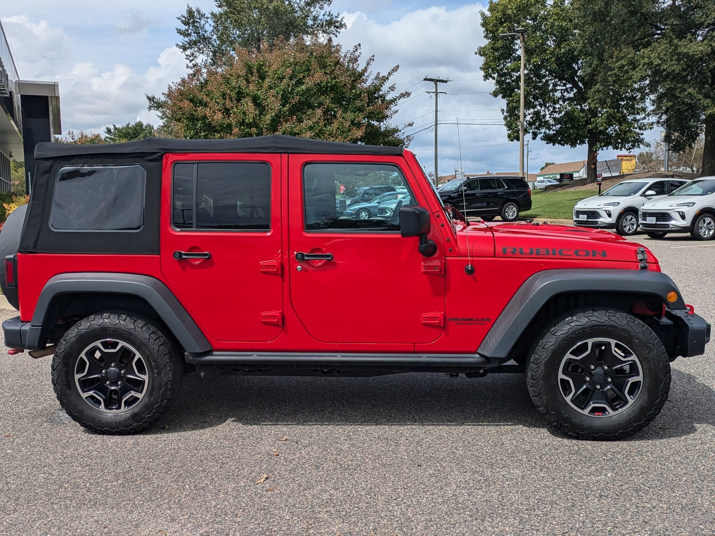 Used 2016 Jeep Wrangler Unlimited Rubicon Hard Rock with VIN 1C4BJWFG7GL280571 for sale in Richmond, VA