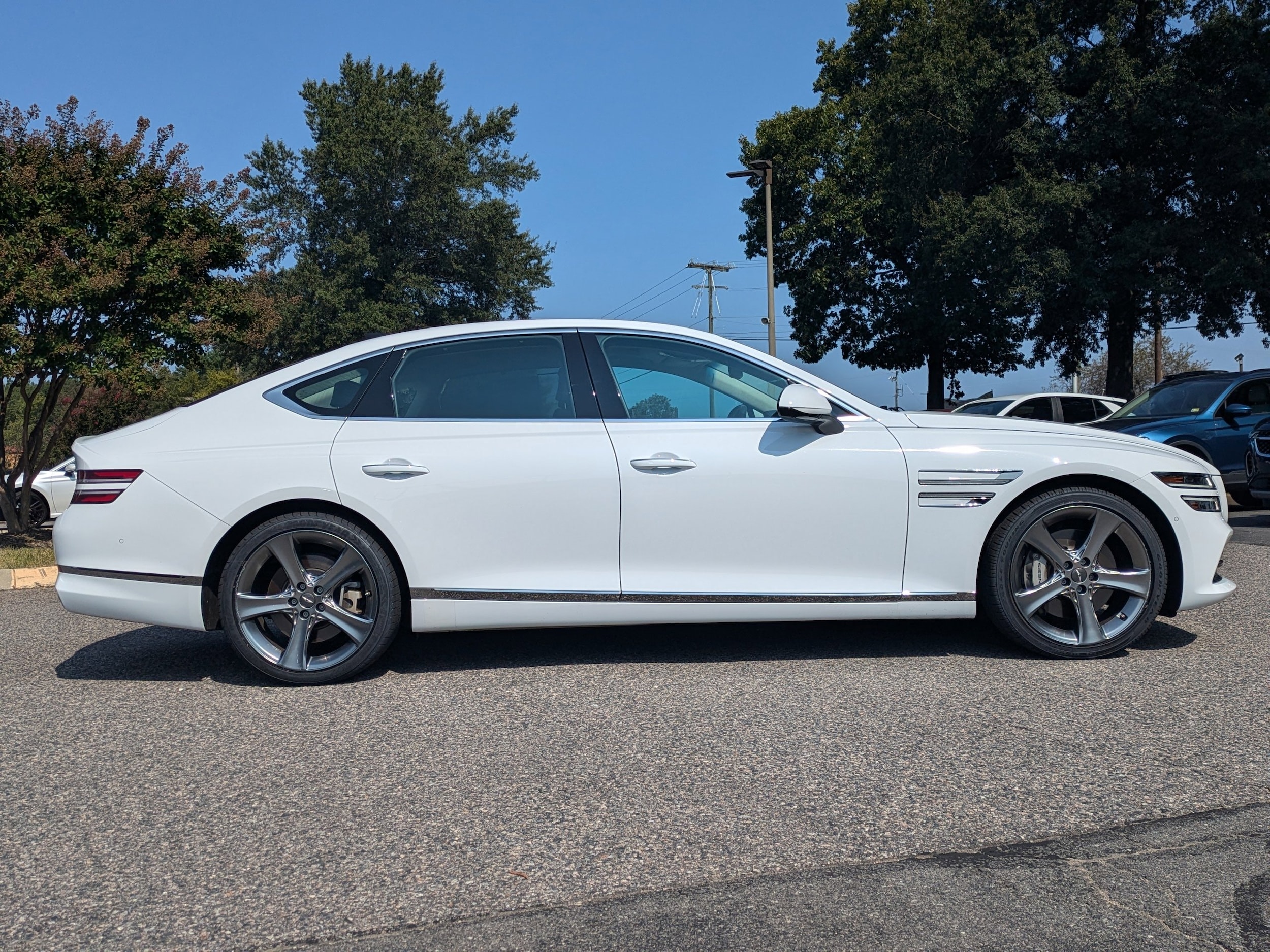 Used 2021 GENESIS G80 Base with VIN KMTGC4SD7MU085383 for sale in Richmond, VA