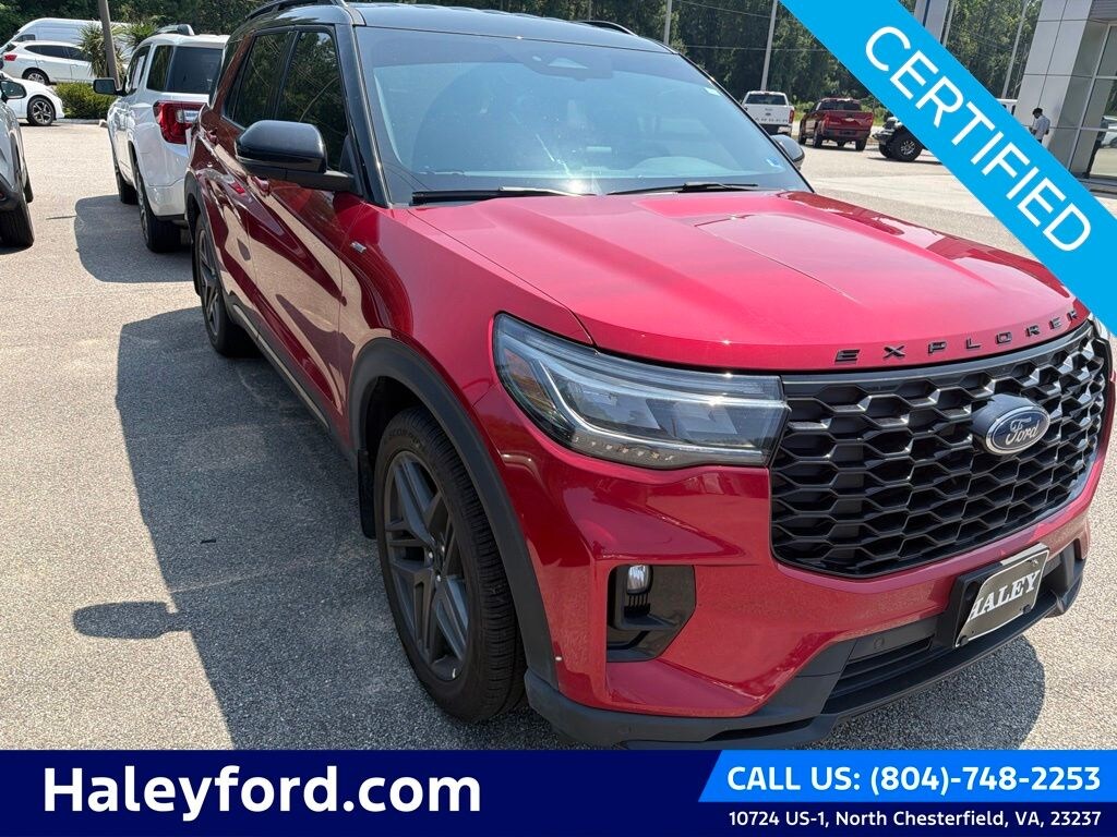 Certified 2025 Ford Explorer ST-Line SUV