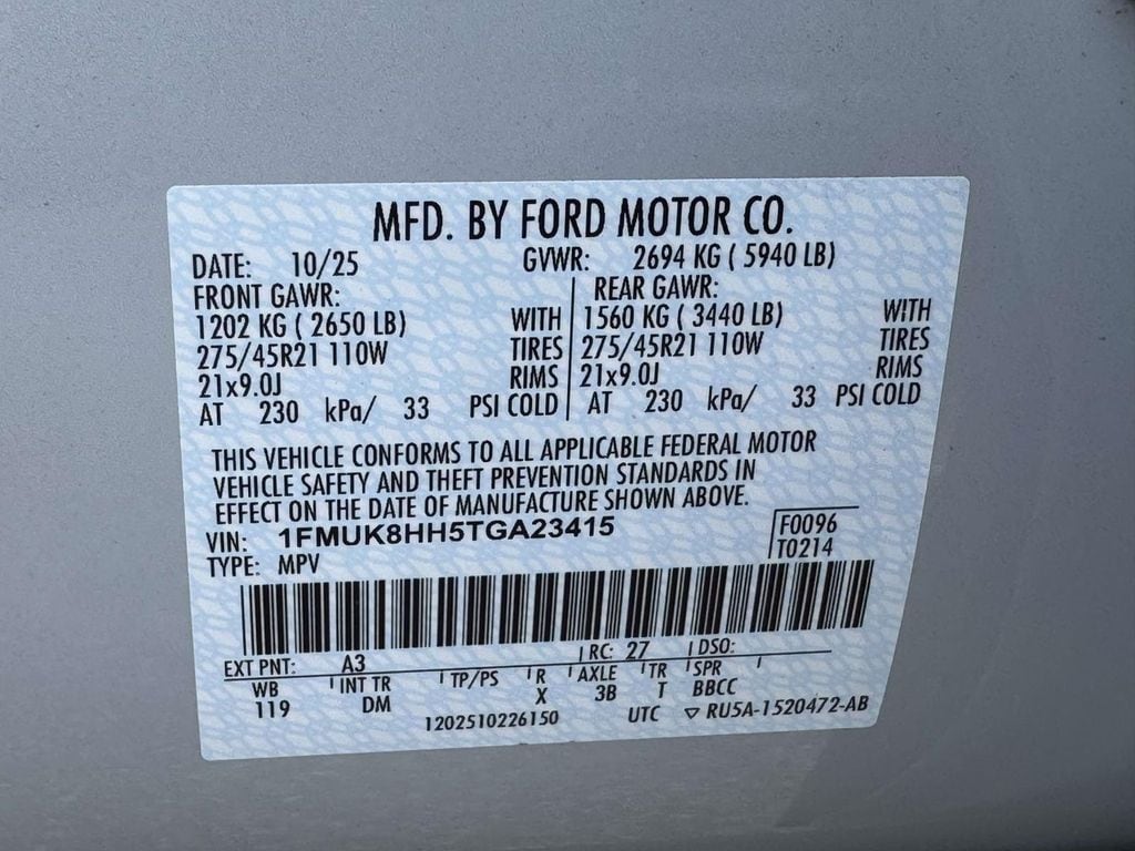 2026 Ford Explorer Platinum - Photo 26
