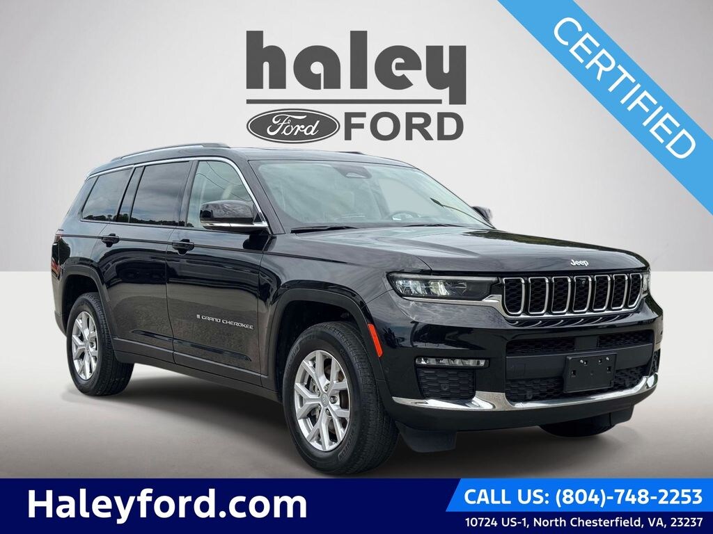 Certified 2022 Jeep Grand Cherokee L Limited SUV