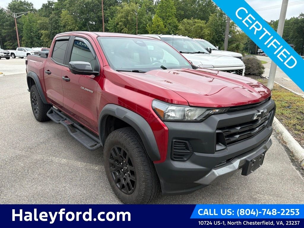 Certified 2025 Chevrolet Colorado Trail Boss Truck Crew Cab