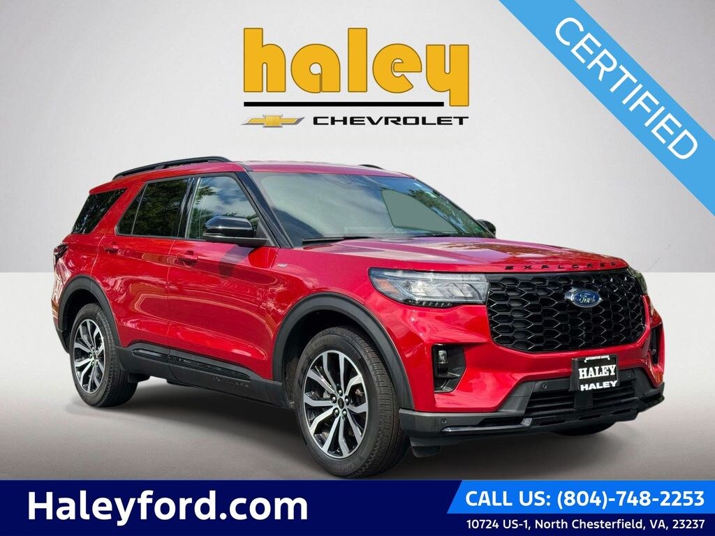 Certified 2025 Ford Explorer ST-Line SUV