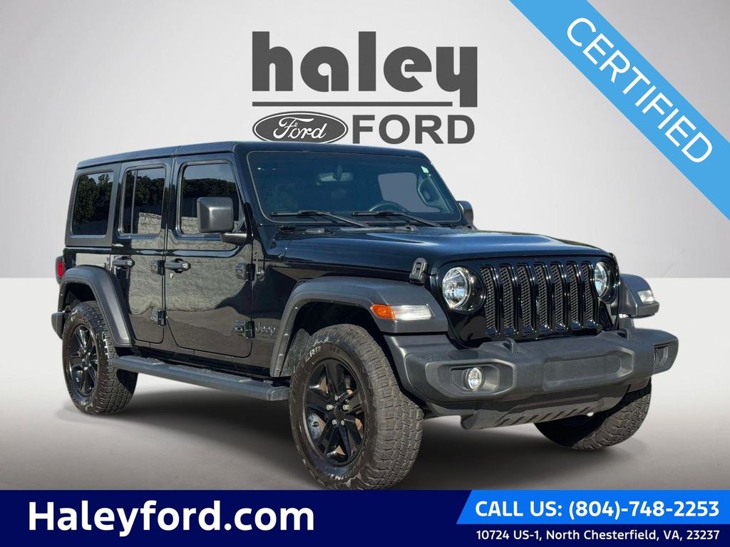 Used 2022 Jeep Wrangler Unlimited Sport Altitude SUV