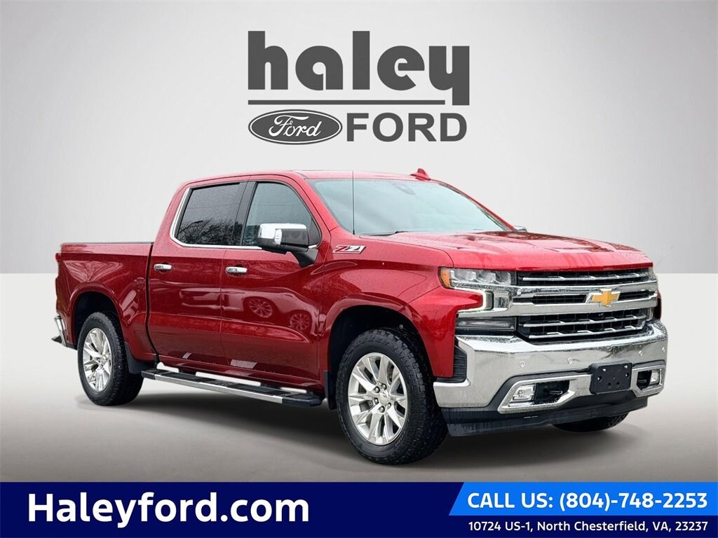 Used 2021 Chevrolet Silverado 1500 LTZ Truck Crew Cab