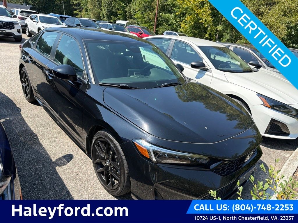 Certified 2025 Honda Civic Hybrid Sport Sedan