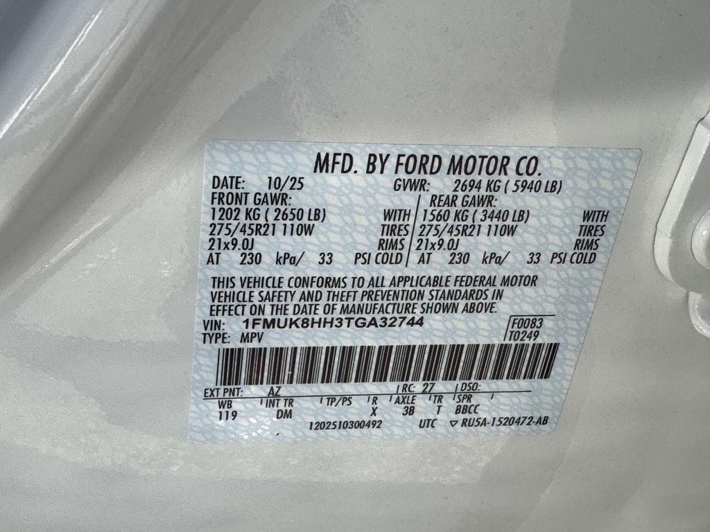 2026 Ford Explorer Platinum - Photo 26