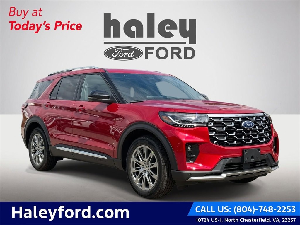 New 2025 Ford Explorer Platinum SUV