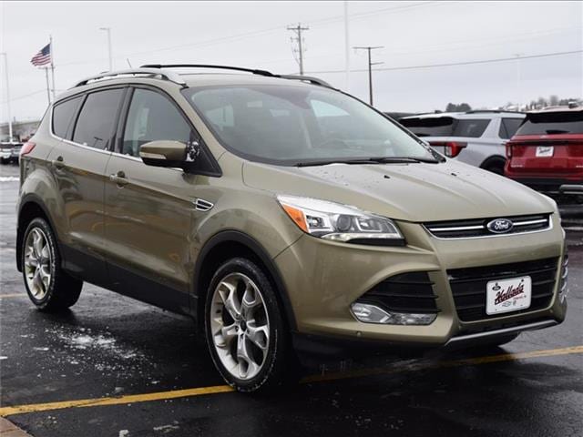 Used 2013 Ford Escape Titanium with VIN 1FMCU9J9XDUB37279 for sale in Dodgeville, WI
