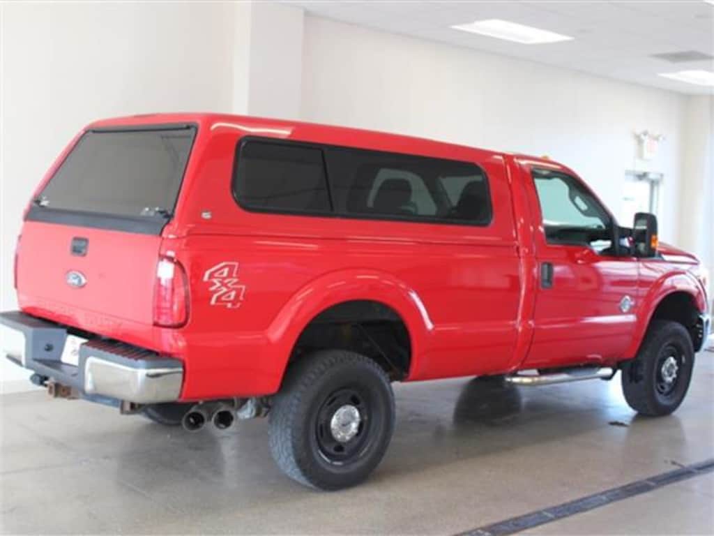 Used 2011 Ford F-350 XL 4x4 Regular Cab 8 ft. box 137 in. WB SRW Truck Regular Cab