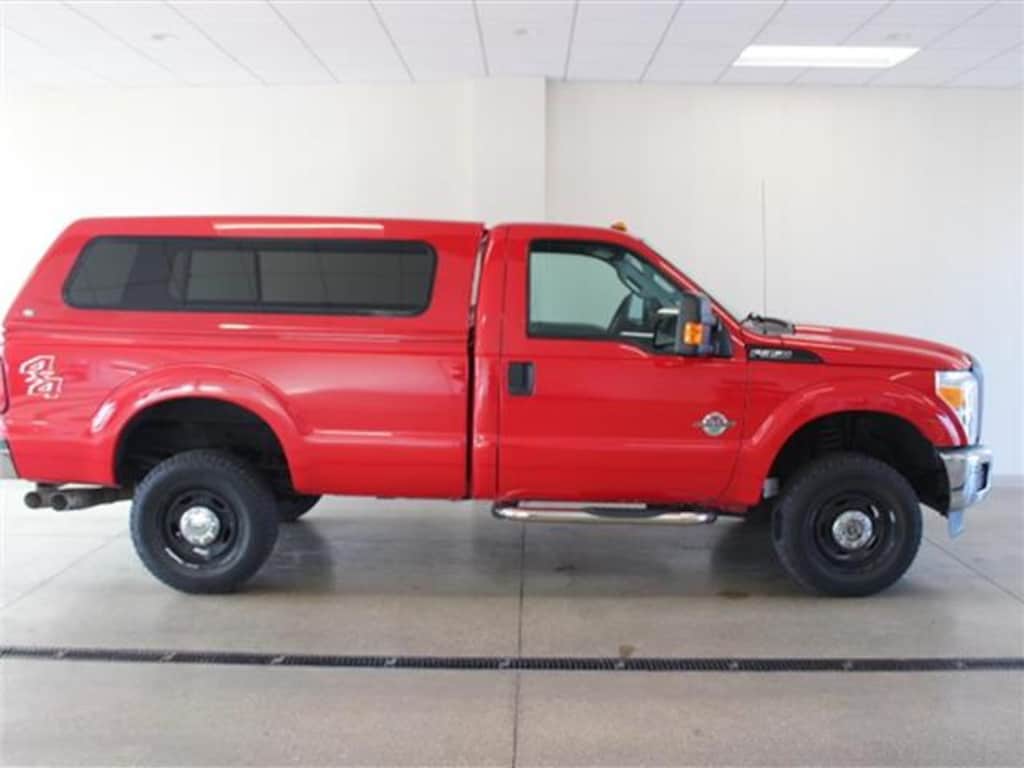 Used 2011 Ford F-350 XL 4x4 Regular Cab 8 ft. box 137 in. WB SRW Truck Regular Cab