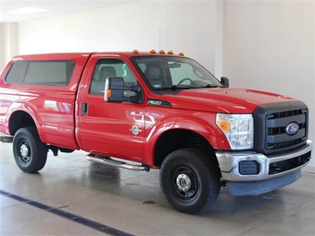 Used 2011 Ford F-350 XL 4x4 Regular Cab 8 ft. box 137 in. WB SRW Truck Regular Cab
