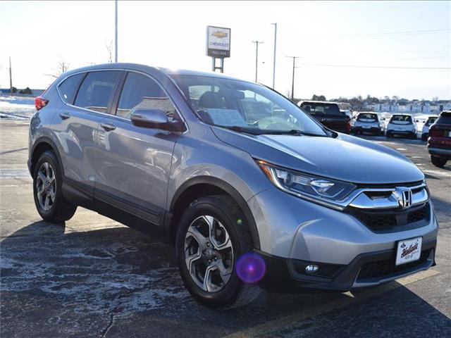 Used 2019 Honda CR-V EX-L with VIN 5J6RW2H82KL037140 for sale in Dodgeville, WI