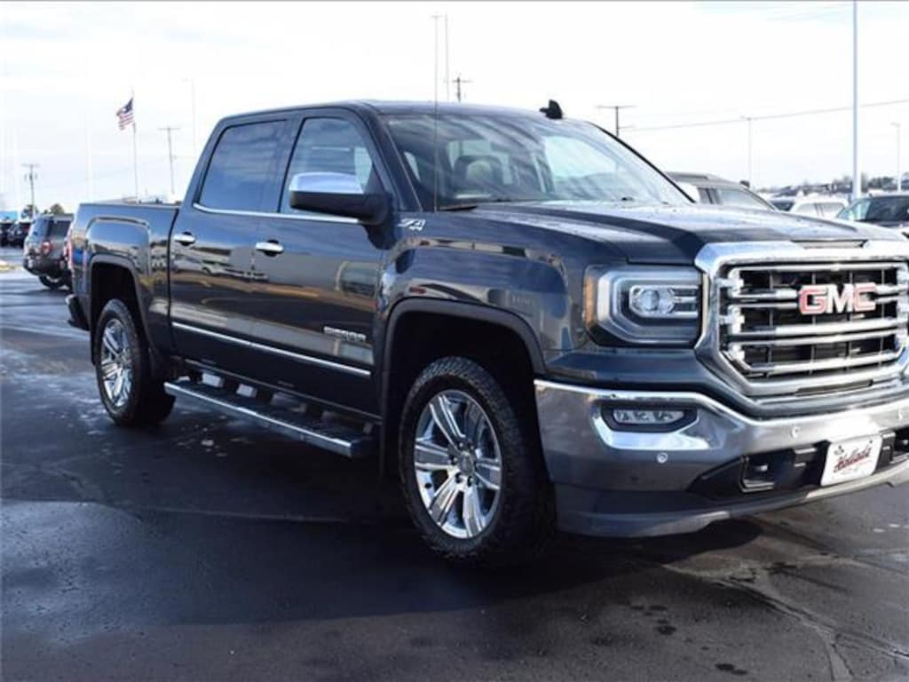 Used 2018 GMC Sierra 1500 SLT 4x4 Crew Cab 5.75 ft. box 143.5 in. WB Truck Crew Cab