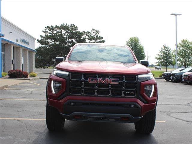 Used 2023 GMC Canyon AT4 with VIN 1GTP6DEK9P1194224 for sale in Dodgeville, WI